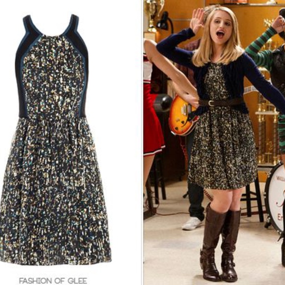 Rebecca Taylor Dresses & Skirts - Rebecca Taylor Sequin Print Dress As Seen On sz 8